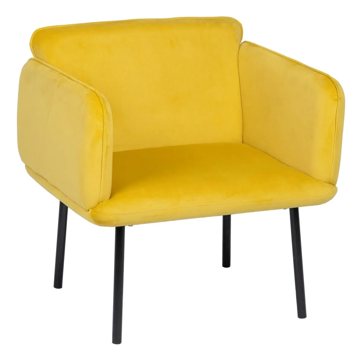 Fauteuil jaune noir 100 polyester 76 x 64 x 77 cm s880581027. Diaytar, c'est la preuve que le génie réside dans les détails. Chaque produit a été scruté, pesé, et approuvé.
