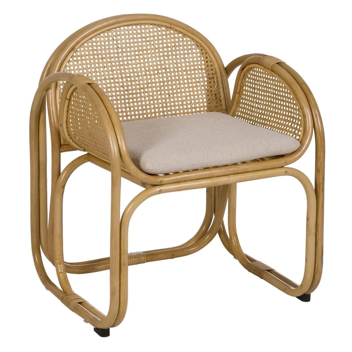 Fauteuil naturel rotin 63 5 x 58 x 77 cm s880644339. Transformez votre intérieur avec les produits déco Diaytar !