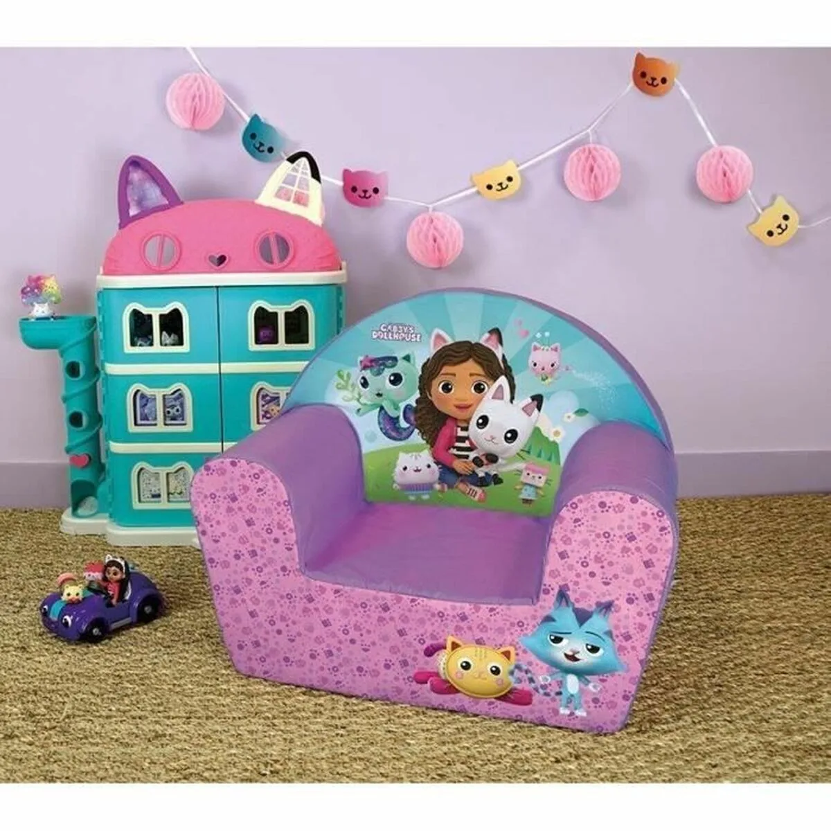 Fauteuil pour enfant gabby s dollhouse 33 x 52 x 42 cm s719418478. Découvrez l'univers Diaytar - Des milliers de produits sélectionnés avec soin pour vous.