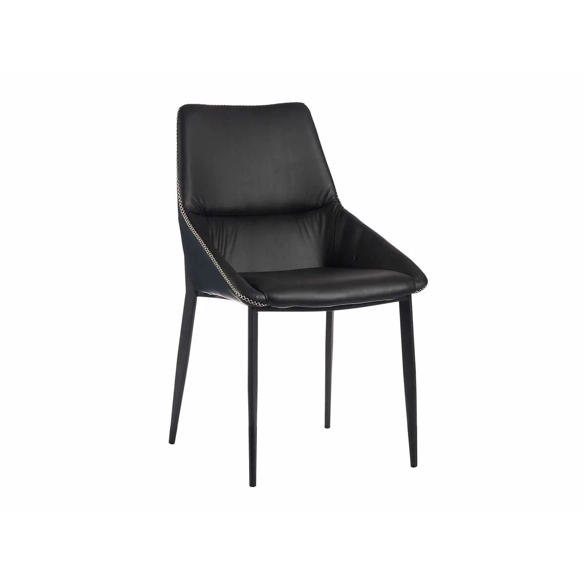 Fauteuil tresse bleu noir acier 50 x 87 x 61 cm 2 unites s362638238. Tendance, confort et qualité : la trilogie gagnante de Diaytar Mode.