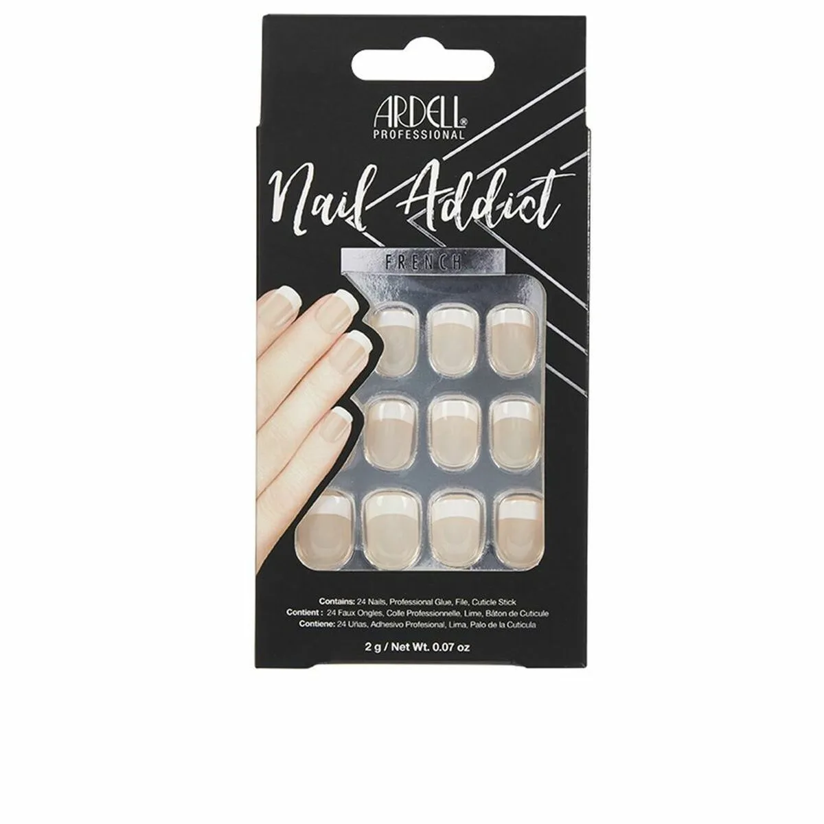 Faux ongles ardell nail addict classic french 24 pcs s059383244. Diaytar mise sur l'intelligence collective : notre communauté nous guide pour dénicher les produits les plus plébiscités.