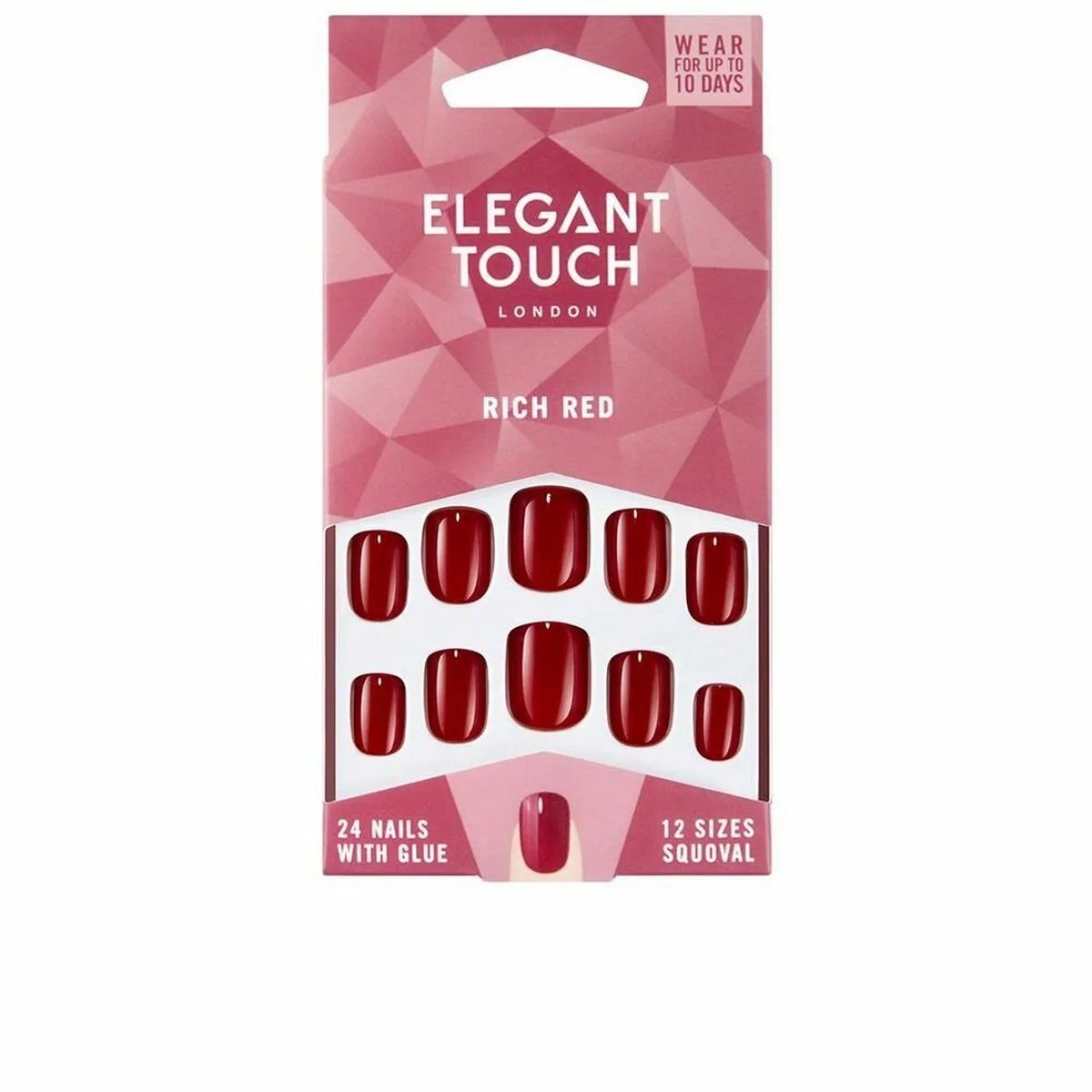 Faux ongles elegant touch polished colour arrondie rich red 24 uds s059118679. Bienvenue dans le futur du shopping. Diaytar utilise la data pour anticiper vos besoins, mais garde la magie de la surprise.