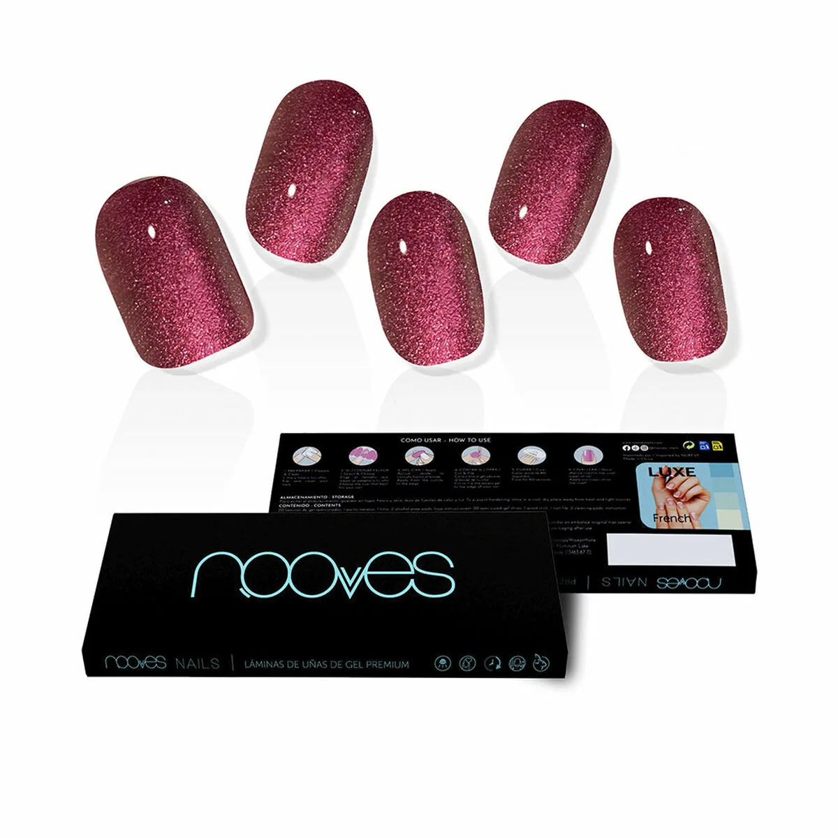 Faux ongles nooves ruby claret gel autocollants s0511636240. Diaytar pense global, shoppe local : une plateforme généraliste avec une approche curated pour un public international