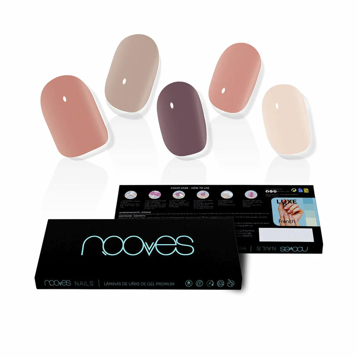 Faux ongles nooves secret earth gel autocollants s0511636175. L'excellence à portée de clic avec la boutique en ligne Diaytar.