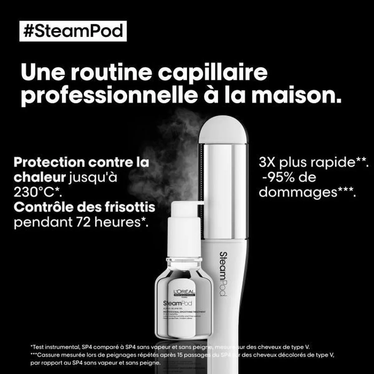 Fer a friser l oreal professionnel paris steampod 4 s7101363967. Diaytar, c'est la promesse de trouver ce produit parfait qui répondra à un besoin précis tout en étant un objet de désir