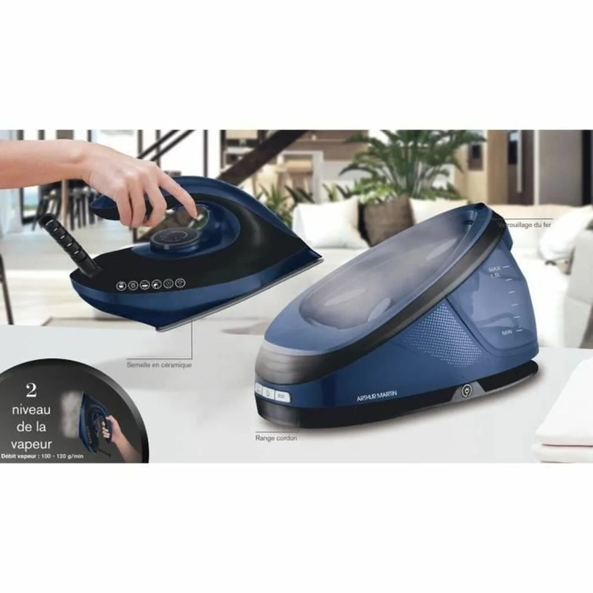Fer a repasser generateur de vapeur arthur martin amp2200 2800 w s7100173038. Chez Diaytar, nous croyons que le meilleur des produits généraux et électroniques doit être accessible à tous, sans compromis sur le style
