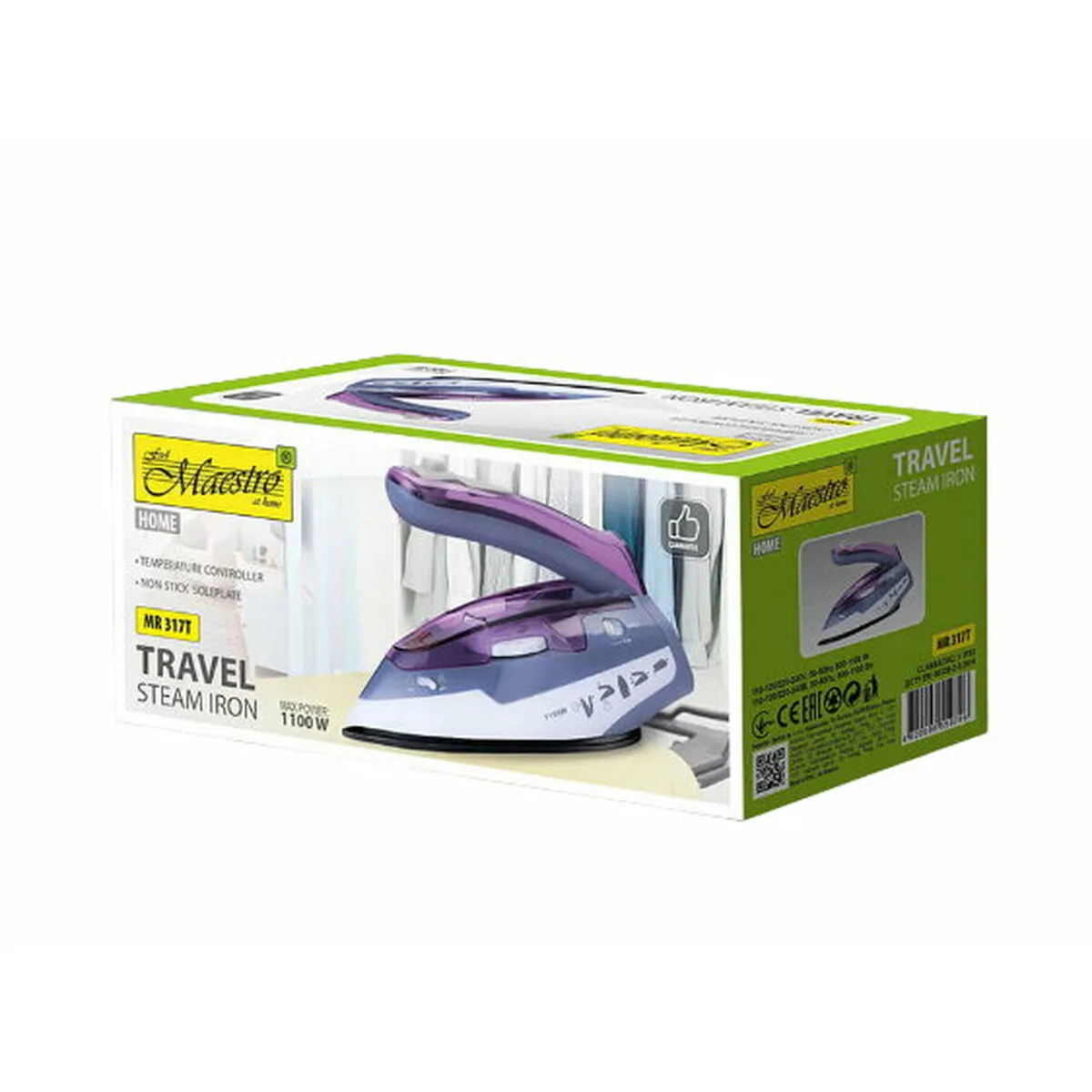 Fer a vapeur feel maestro mr 317t 1100 w 9 x 12 5 x 19 5 cm s910308484. Pour un shopping sans limites : Diaytar déniche pour vous le meilleur des produits généraux, électroniques et de style de vie