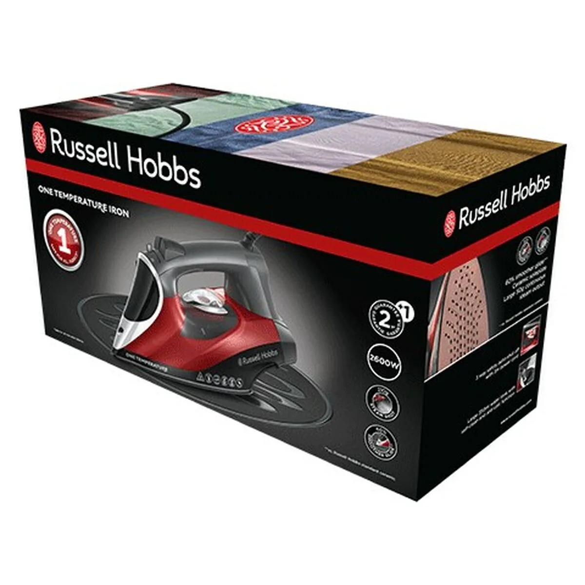 Fer a vapeur russell hobbs 25090 56 2600 w s913622986. Découvrez l'univers Diaytar - Des milliers de produits sélectionnés avec soin pour vous.