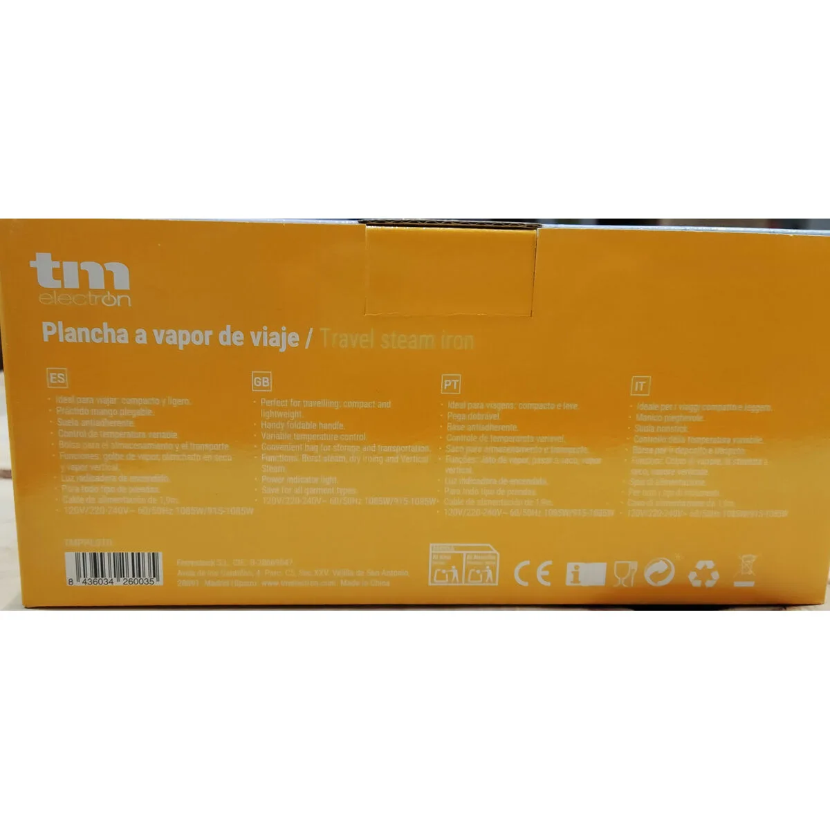 Fer a vapeur tm electron bleu 1085 w de voyage s650224284. Chez Diaytar, nous croyons que le meilleur des produits généraux et électroniques doit être accessible à tous, sans compromis sur le style