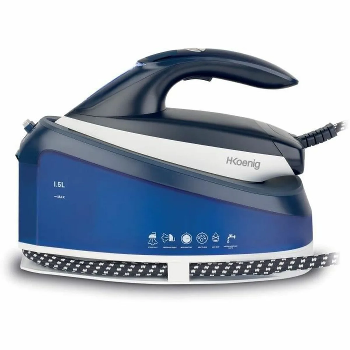 Fer a vapeur vertical hkoenig 2200 w bleu s719076445. Diaytar, une vision du shopping en ligne où chaque catégorie de produits, de la high-tech au généraliste, est traitée avec excellence