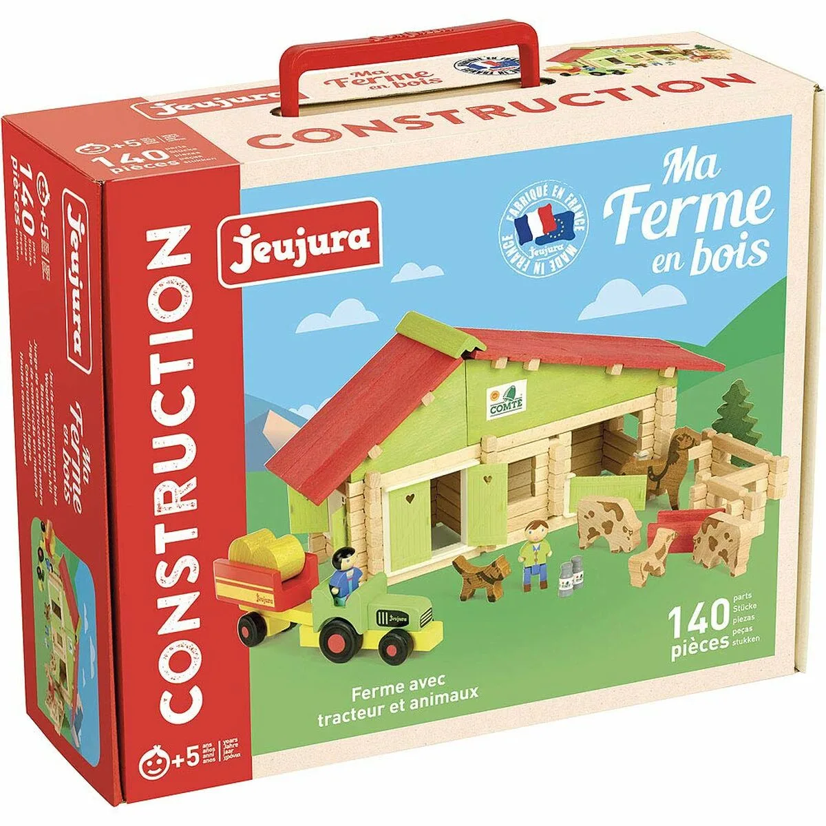 Ferme avec animaux jeujura wooden farm playset s716328243. Avec Diaytar, redécouvrez le plaisir de l'achat en ligne grâce à une approche humaine des produits et de la curation