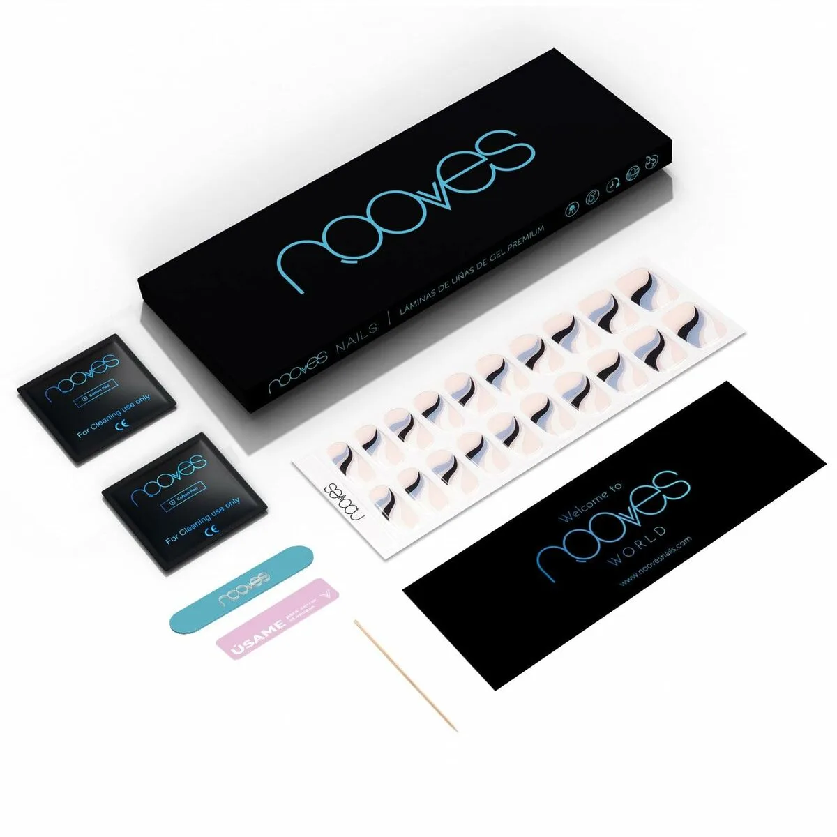Feuilles de gel pour ongles nooves flowing stream 20 unites s0512036476. Diaytar : Votre guide shopping pour une sélection exigeante de produits tendance, technologiques et domestiques