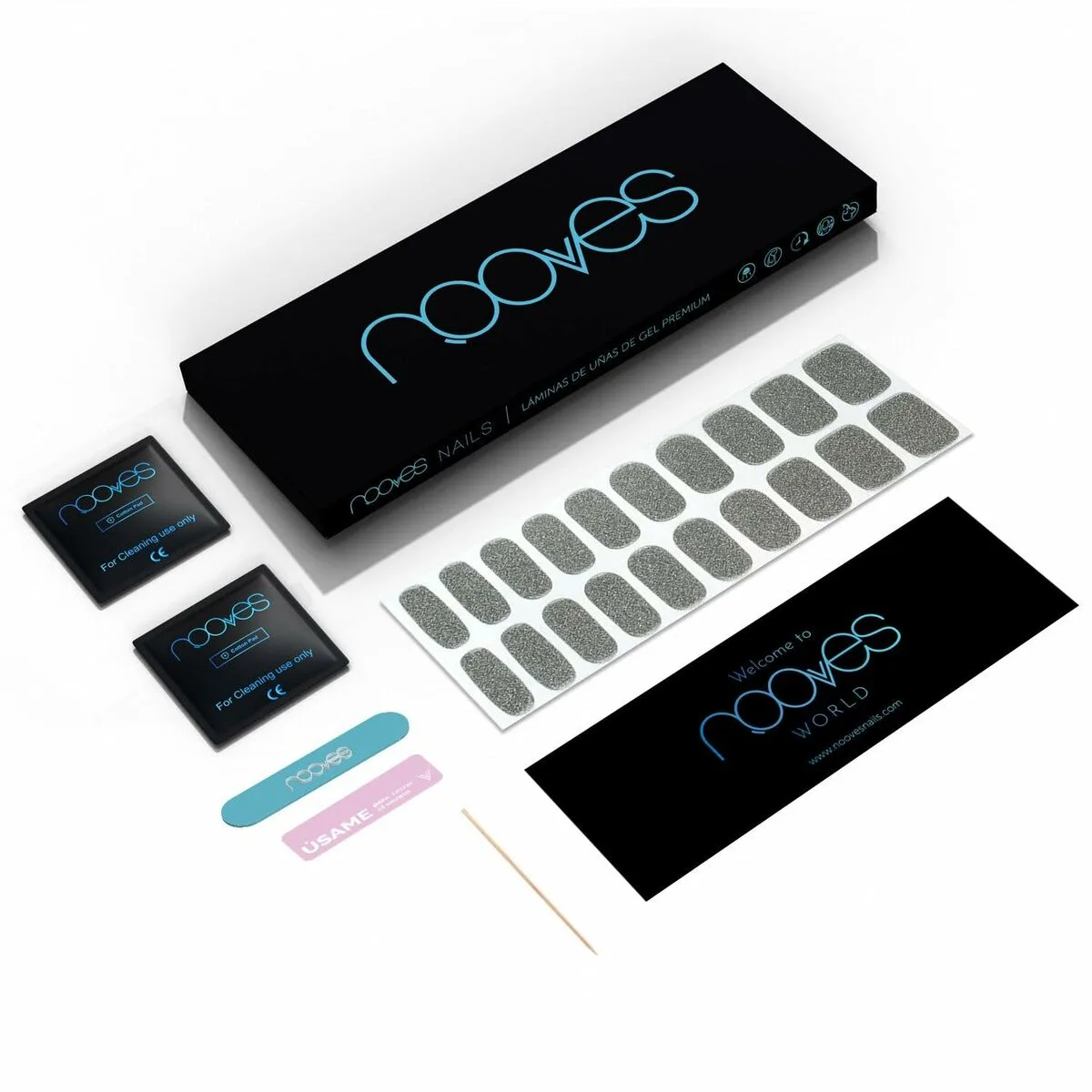 Feuilles de gel pour ongles nooves glitter grey 20 unites s0512036854. Chez Diaytar, nous valorisons autant la fonction que la forme dans chaque produit que nous ajoutons à notre collection