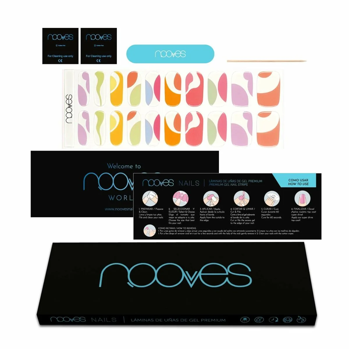 Feuilles de gel pour ongles nooves paradise 20 unites s0512037482. Notre équipe Diaytar est une bande de dénicheurs compulsifs, toujours en quête du produit qui provoquera l'étincelle dans votre regard.