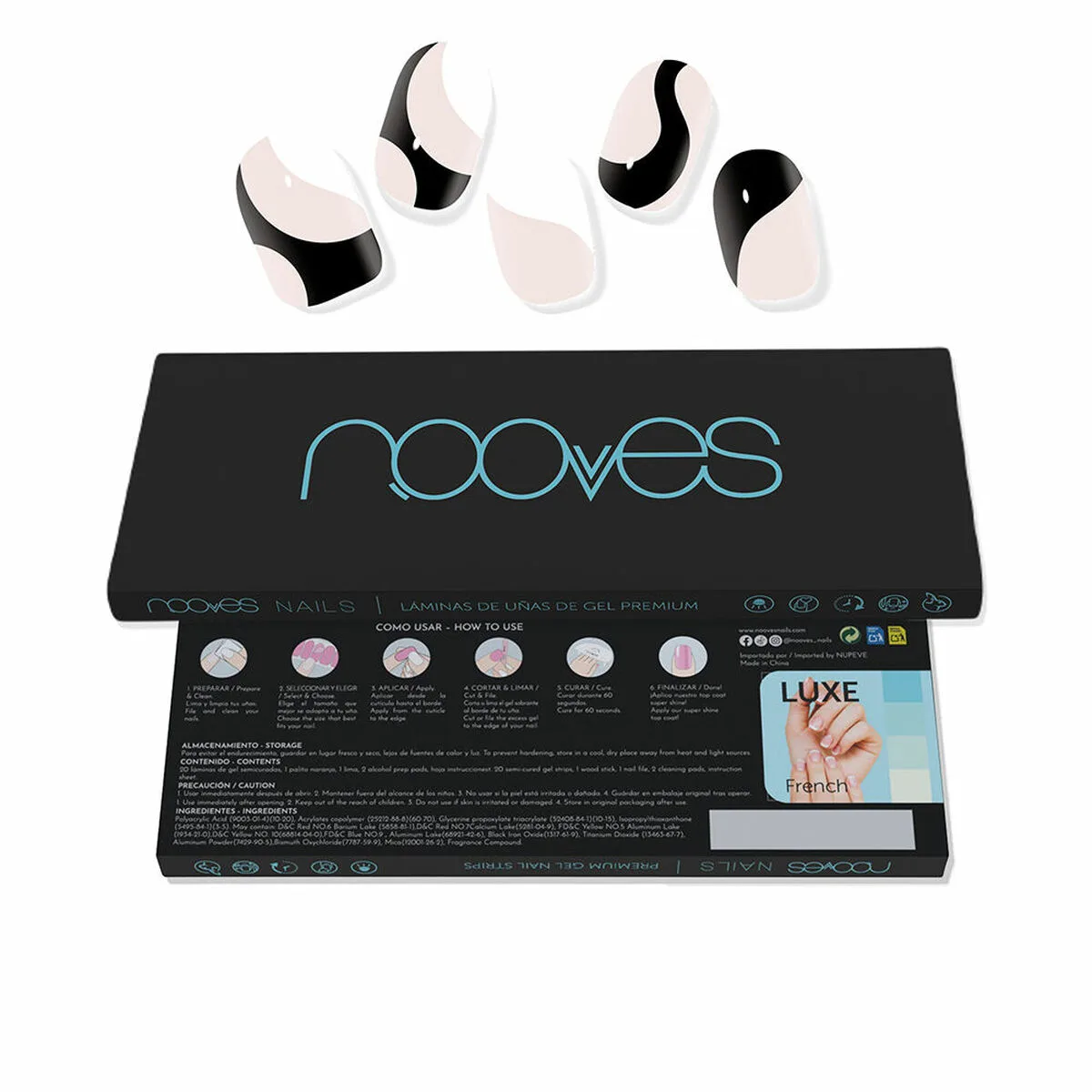 Feuilles de gel pour ongles nooves white cow 20 unites s0512036941. Diaytar, c'est l'histoire d'une passion pour les bons produits, quels qu'ils soient, et du désir de les partager avec vous
