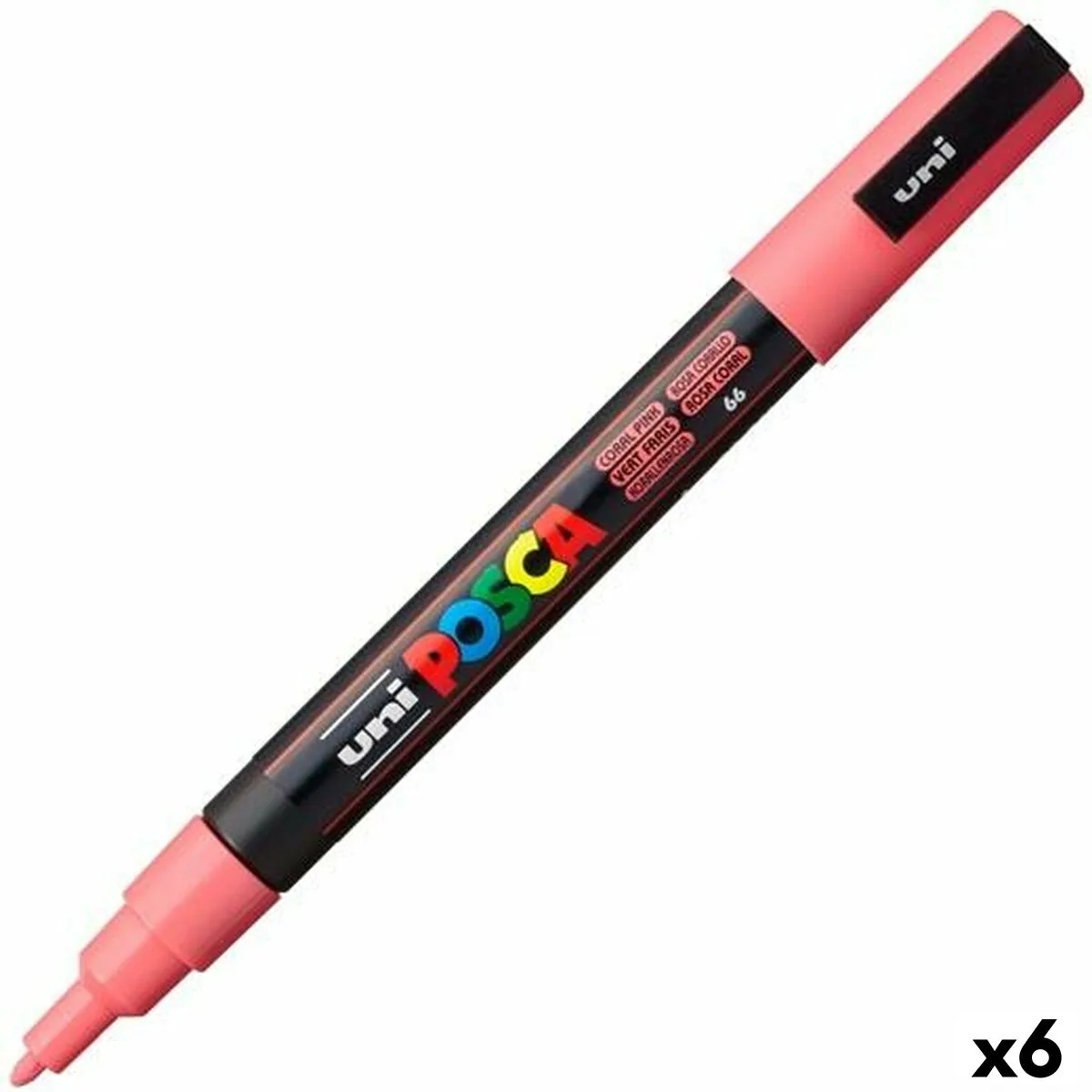 Feutre a peinture acrylique posca pc 3m corail 0 9 1 3 mm 6 unites s843763949. Chez Diaytar, nous transformons vos envies en réalité avec style.