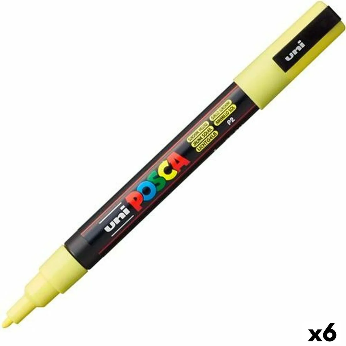 Feutre a peinture acrylique posca pc 3m jaune 0 9 1 3 mm 6 unites s843763717. Diaytar, la preuve qu'une boutique généraliste peut être synonyme de goût, d'exigence et d'innovation constante