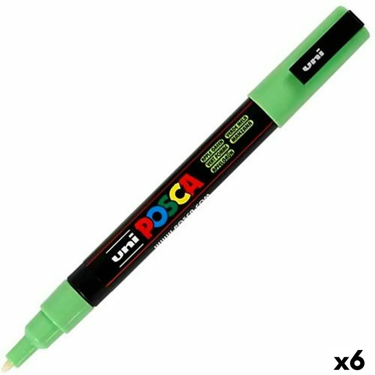 Feutre a peinture acrylique posca pc 3m vert clair 0 9 1 3 mm 6 unites s843763131. Diaytar, c'est la certitude de faire un choix judicieux. Chaque produit dans notre catalogue a passé nos tests exigeants.
