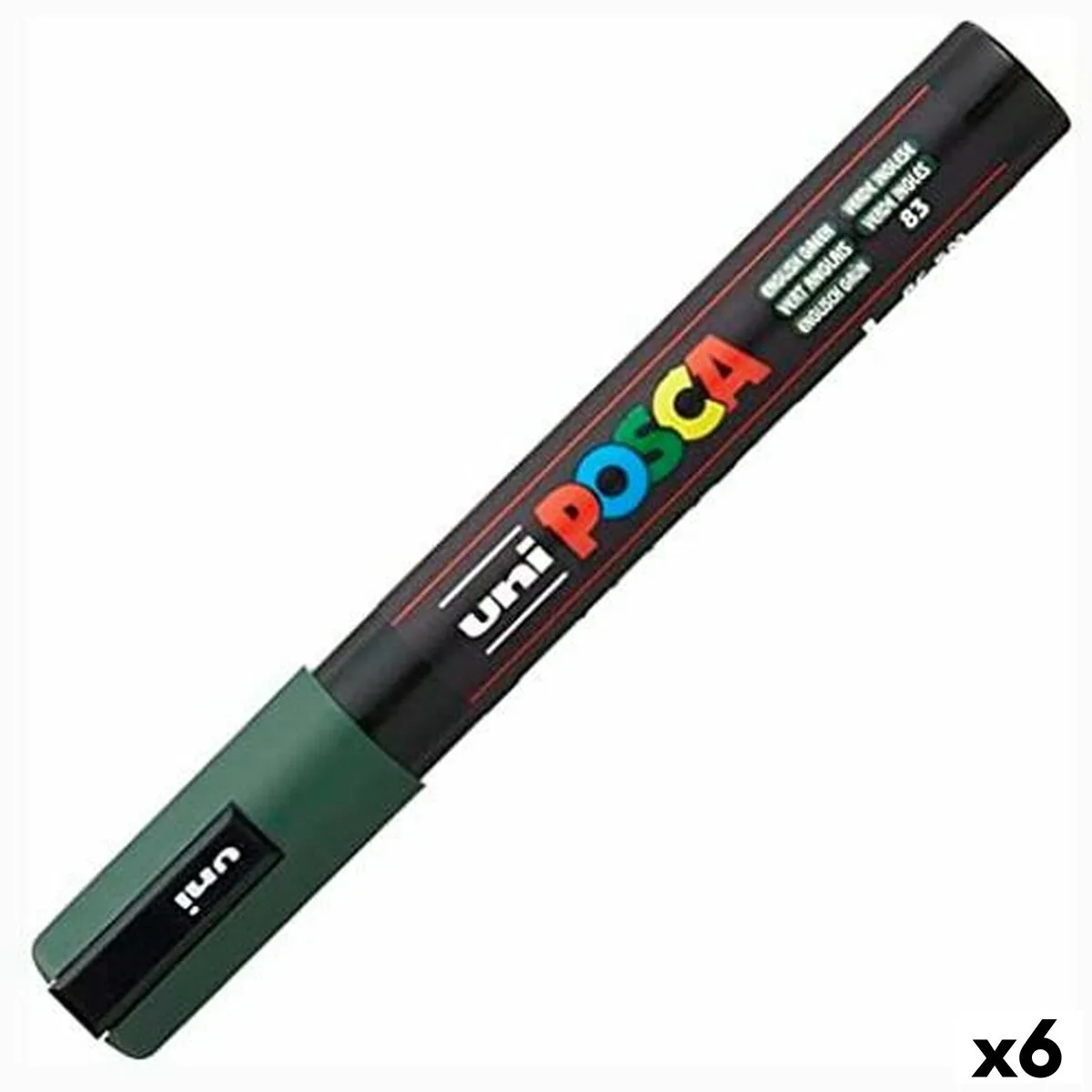 Feutre a peinture acrylique posca pc 5m vert fonce 1 8 2 5 mm 6 unites s843764892. Diaytar : La boutique qui réunit qualité, tendance et prix accessibles sous un même toit.