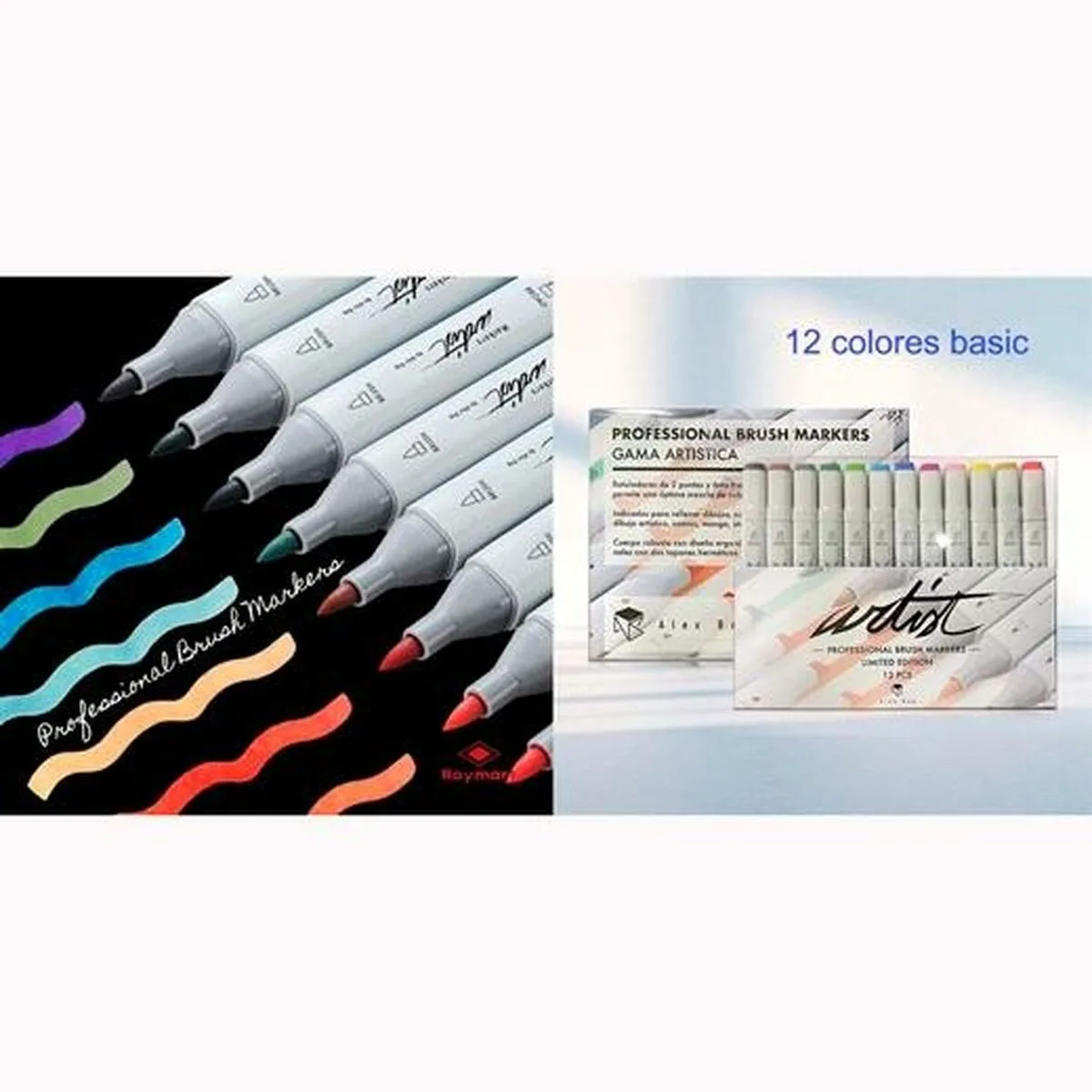 Feutres alex bog professional multicouleur 12 pieces double pointe s840026025. Diaytar, le compagnon des esprits créatifs et exigeants en quête de produits généraux hors des sentiers battus