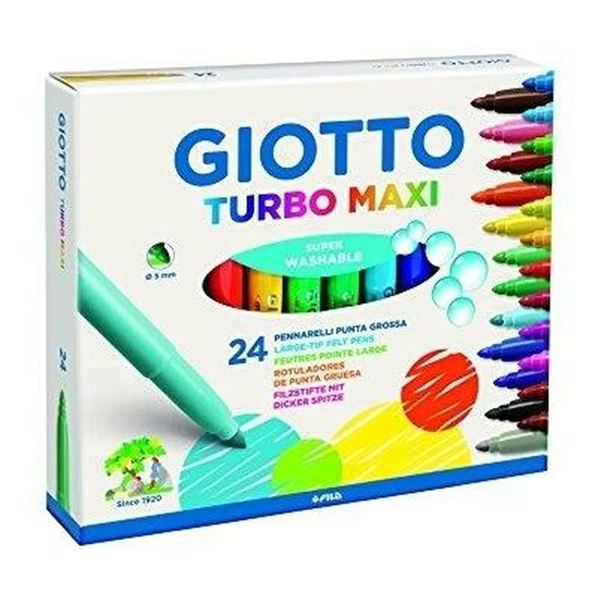 Feutres giotto turbo maxi multicouleur 5 unites s843775510. Diaytar, c'est l'assurance de produits qui durent, tant dans leur construction que dans leur style intemporel.