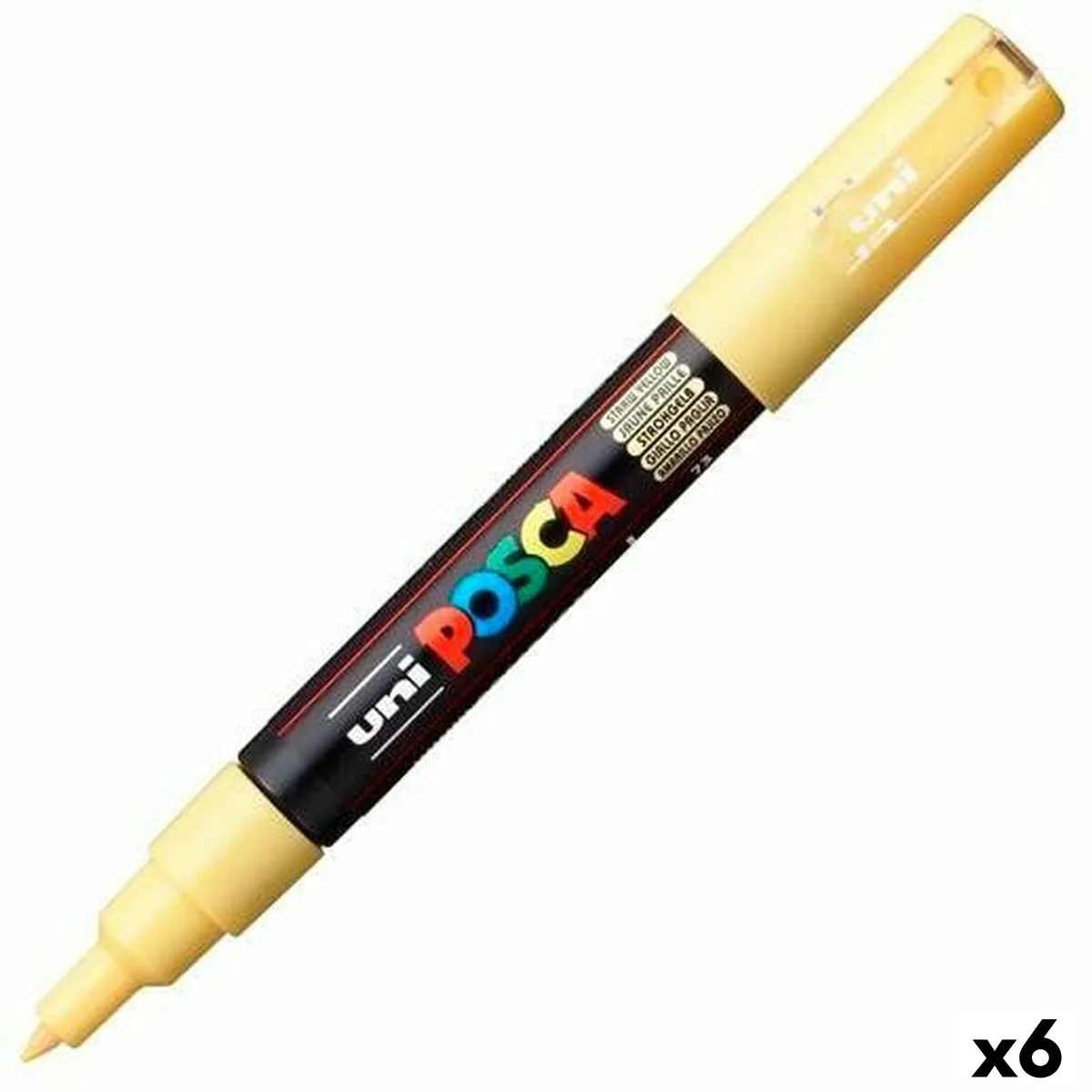 Feutres posca pc 1m jaune 6 unites s842266584. La qualité Diaytar : un engagement, une promesse, une satisfaction garantie.