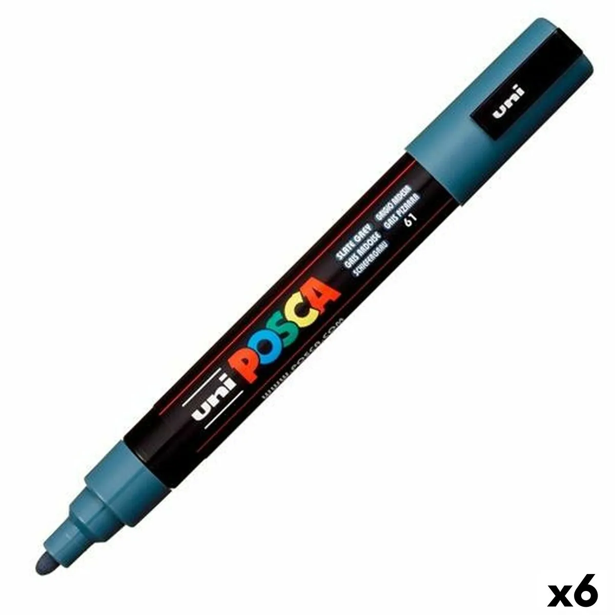 Feutres posca pc 5m gris fonce 6 unites s842263274. Notre équipe Diaytar est une bande de dénicheurs compulsifs, toujours en quête du produit qui provoquera l'étincelle dans votre regard.