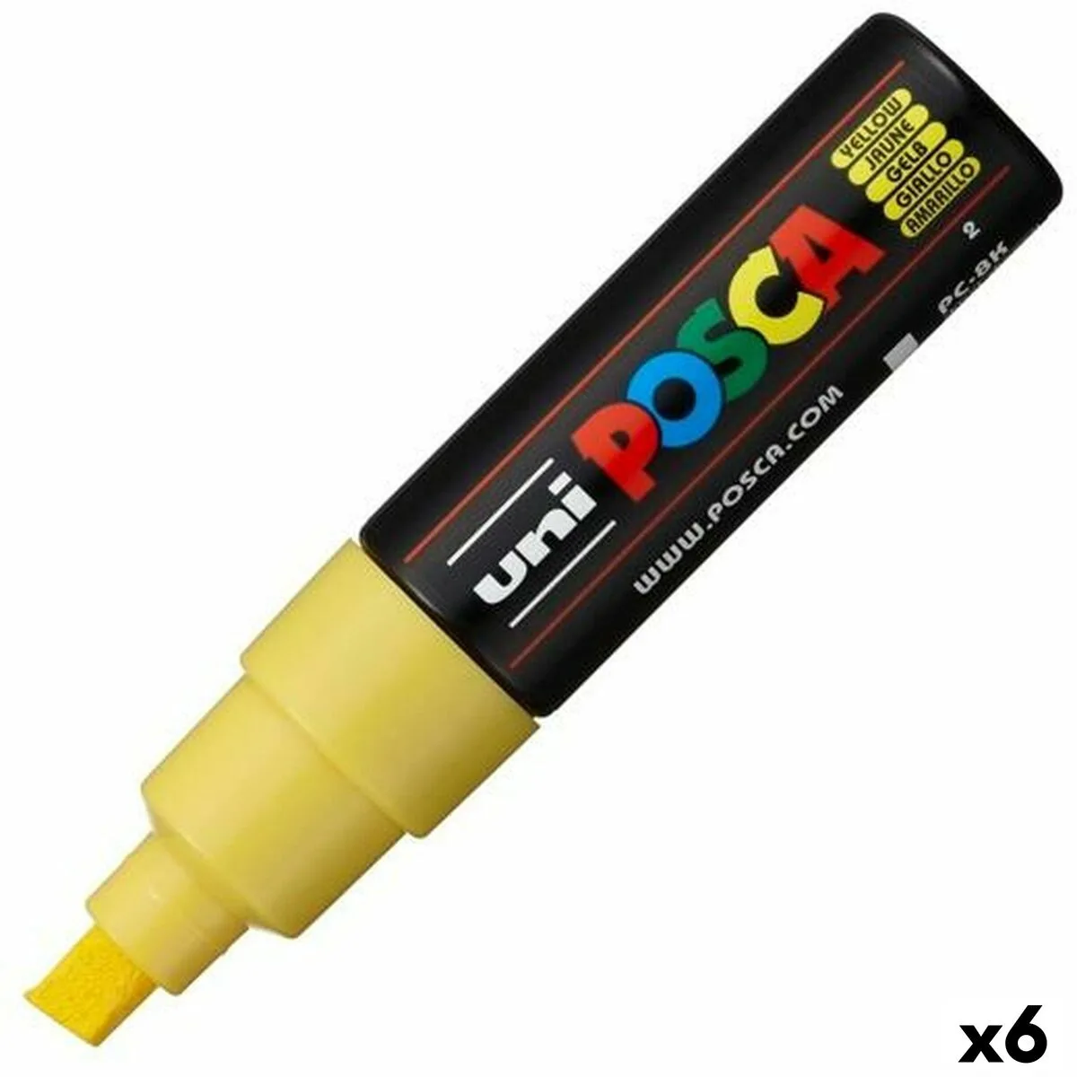 Feutres posca pc 8k jaune 6 unites s842255038. Avec Diaytar, faites le plein d'idées et de produits ingénieux pour toutes les pièces de votre maison et tous les aspects de votre vie