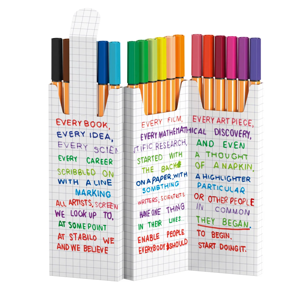 Feutres stabilo multicouleur 18 pieces s844070720. La recette Diaytar : un tiers de design, un tiers d'innovation, un tiers de fonctionnalité. Le tout saupoudré de tendance.