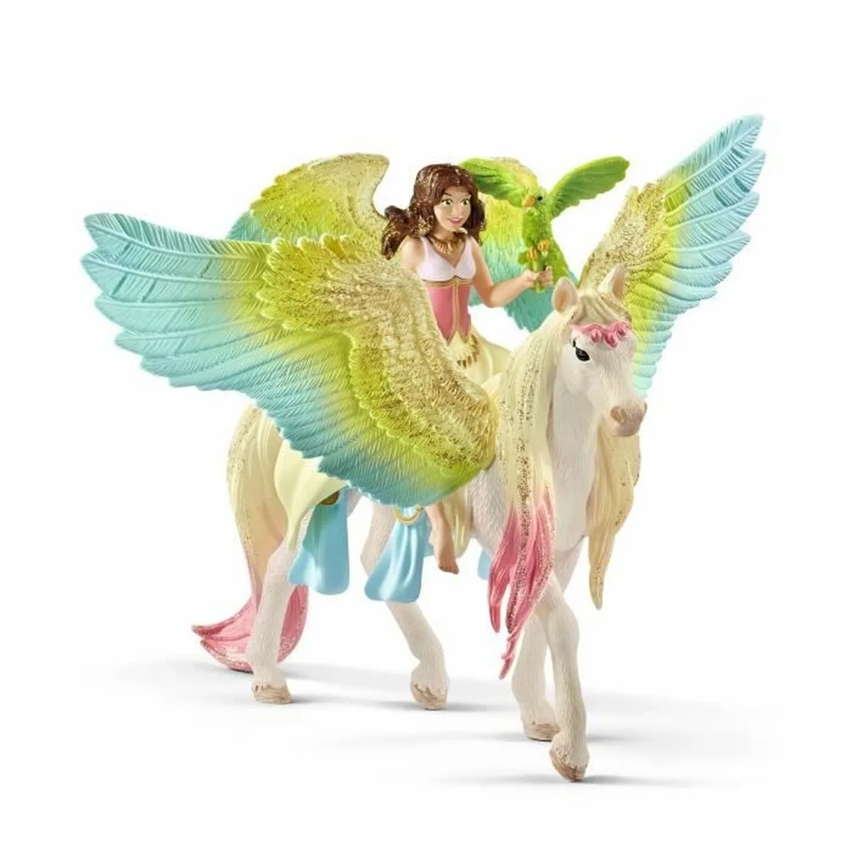 Figurine d action schleich fairy surah with glitter pegasus s718506065. Diaytar, c'est la promesse de découvrir au moins un produit qui vous fera dire 'Mais où était-il donc tout ce temps ?'.