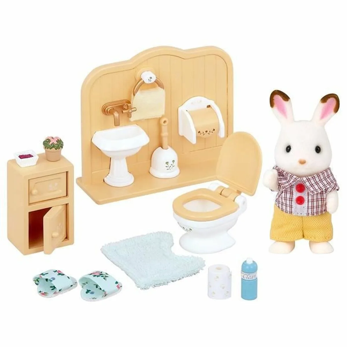 Figurine d action sylvanian families chocolate rabbit and toilet set s715682098. Bien plus qu'un simple site, Diaytar est une expérience de découverte permanente de produits utiles, beaux et novateurs