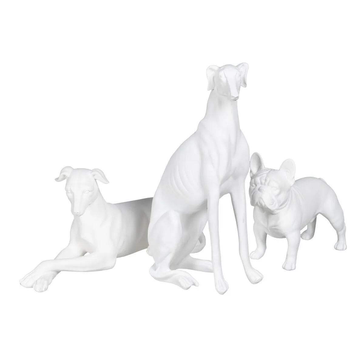 Figurine decorative blanc chien 18 x 12 5 x 37 cm s880542544. Diaytar, le reflect de vos envies multiples : une gamme de produits soigneusement composée pour sa diversité et sa pertinence