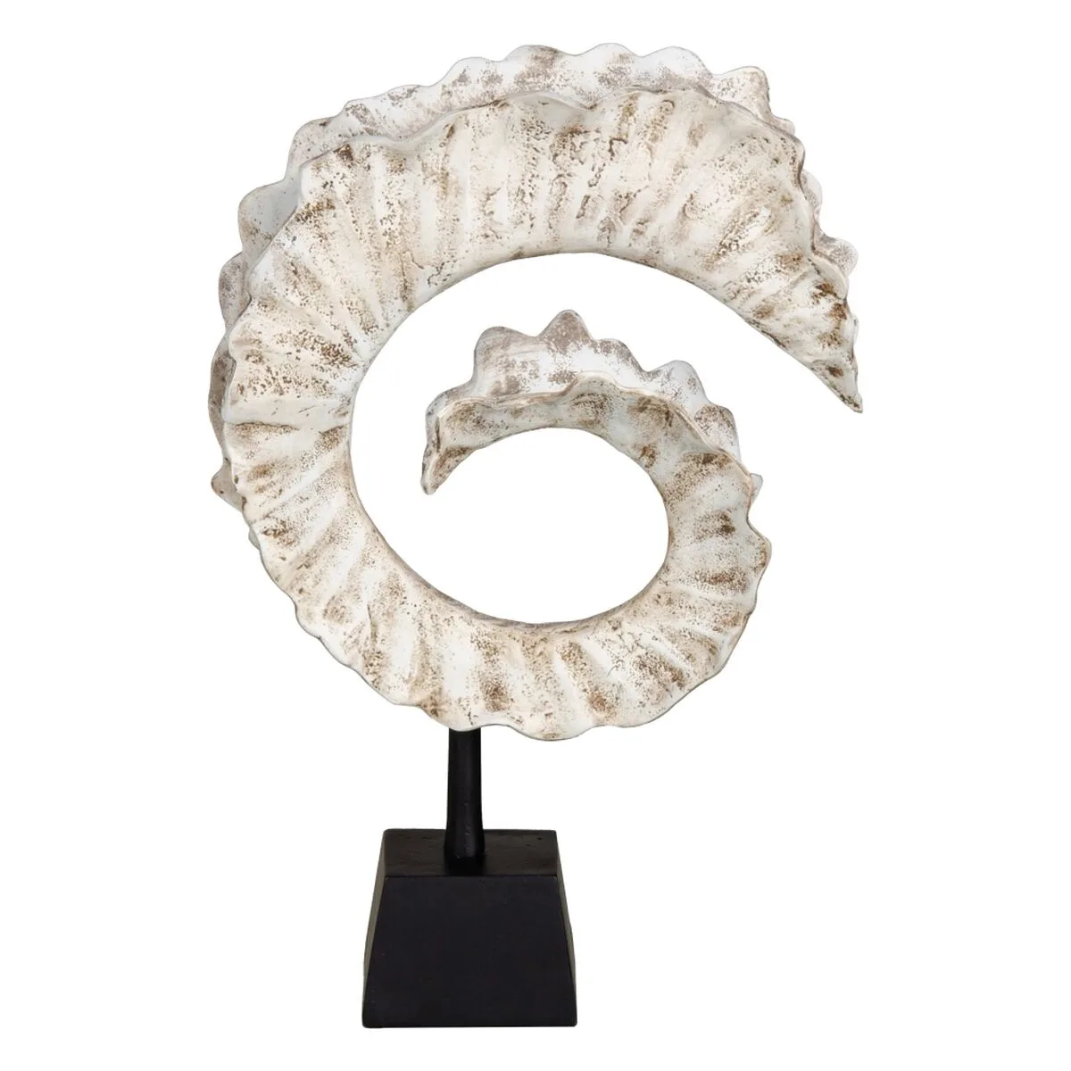 Figurine decorative blanc noir aluminium 33 x 11 x 51 5 cm s880729417. Diaytar vous habille de la tête aux pieds avec goût et raffinement.