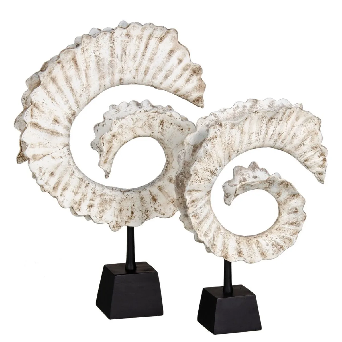 Figurine decorative blanc noir aluminium 33 x 11 x 51 5 cm s880729426. Notre mantra chez Diaytar : un produit, un sourire. Nous mesurons notre succès à votre satisfaction instantanée.