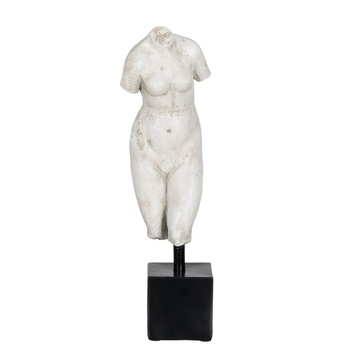 Figurine decorative blanc noir buste 14 x 11 x 43 cm s880515469. Transformez votre intérieur avec les produits déco Diaytar !