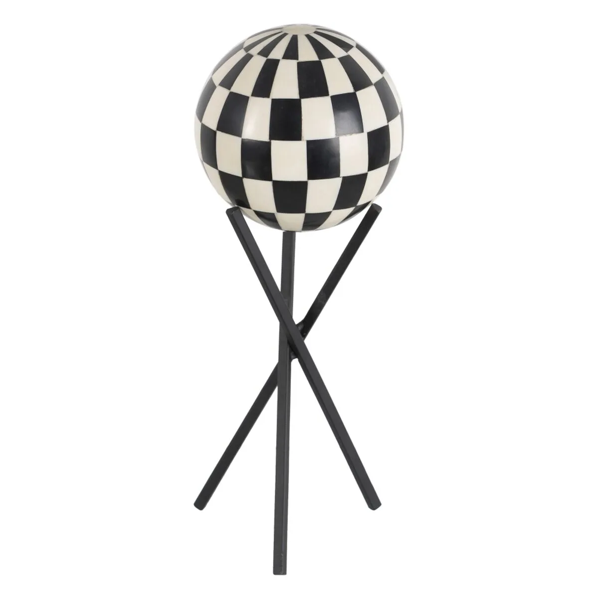 Figurine decorative blanc noir resine fer 15 x 15 x 35 cm s880725785. Bienvenue dans l'ère du shopping conscient. Diaytar privilégie des produits avec une éthique et un impact positif.