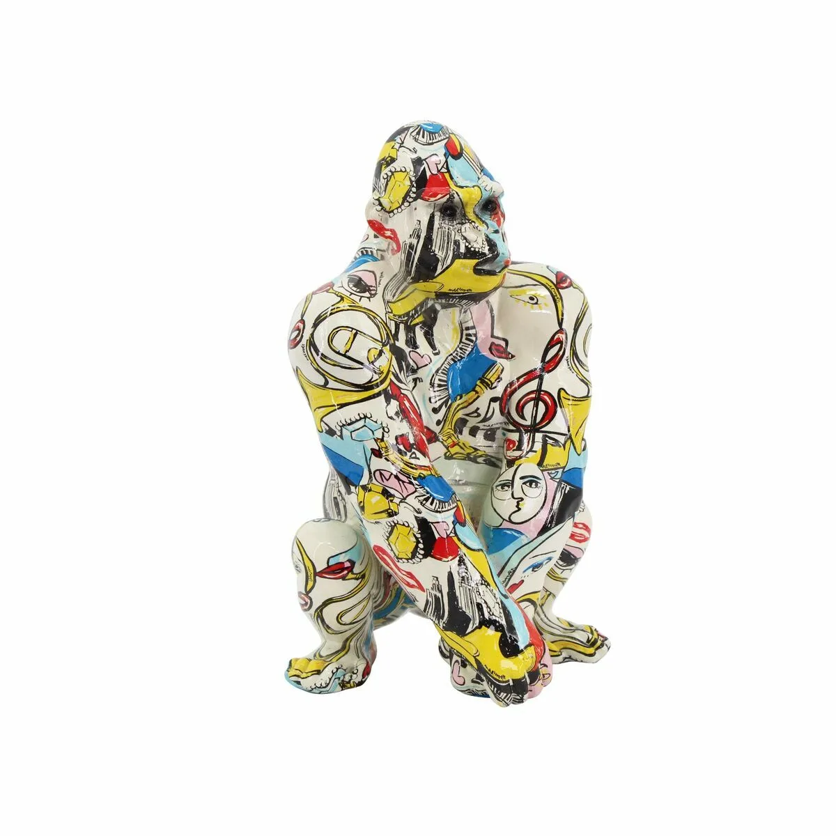 Figurine decorative dkd home decor 14 x 13 x 22 cm multicouleur gorille moderne s303953148. Diaytar a foi en une idée simple : les meilleurs produits, qu'ils soient électroniques ou généraux, embellissent le quotidien