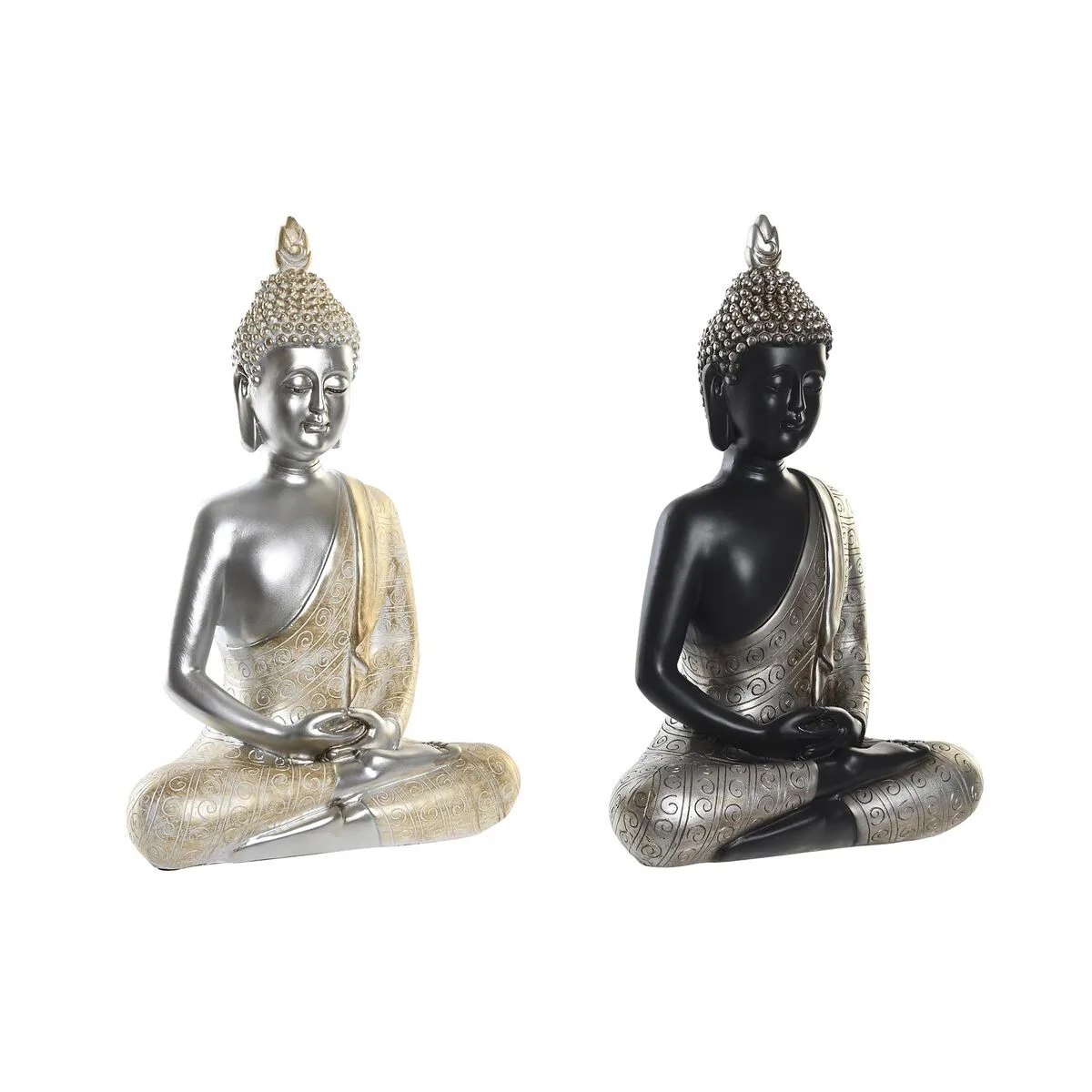 Figurine decorative dkd home decor argente noir dore buda resine oriental 26 x 15 x 40 cm 2 unites s303955550. Bien plus qu'un site, Diaytar est un club. Le club de ceux qui savent reconnaître la valeur d'un produit exceptionnel.