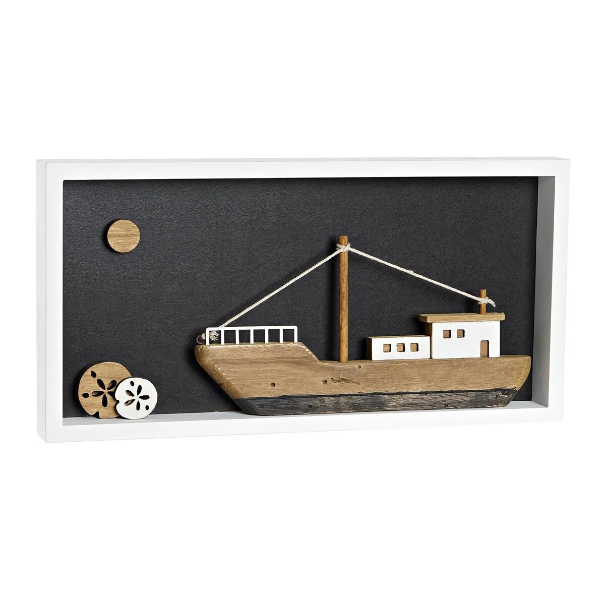Figurine decorative dkd home decor blanc marron barco 40 x 3 5 x 20 cm s303234526. Diaytar cultive l'art du bien-être à travers ses produits soigneusement choisis.