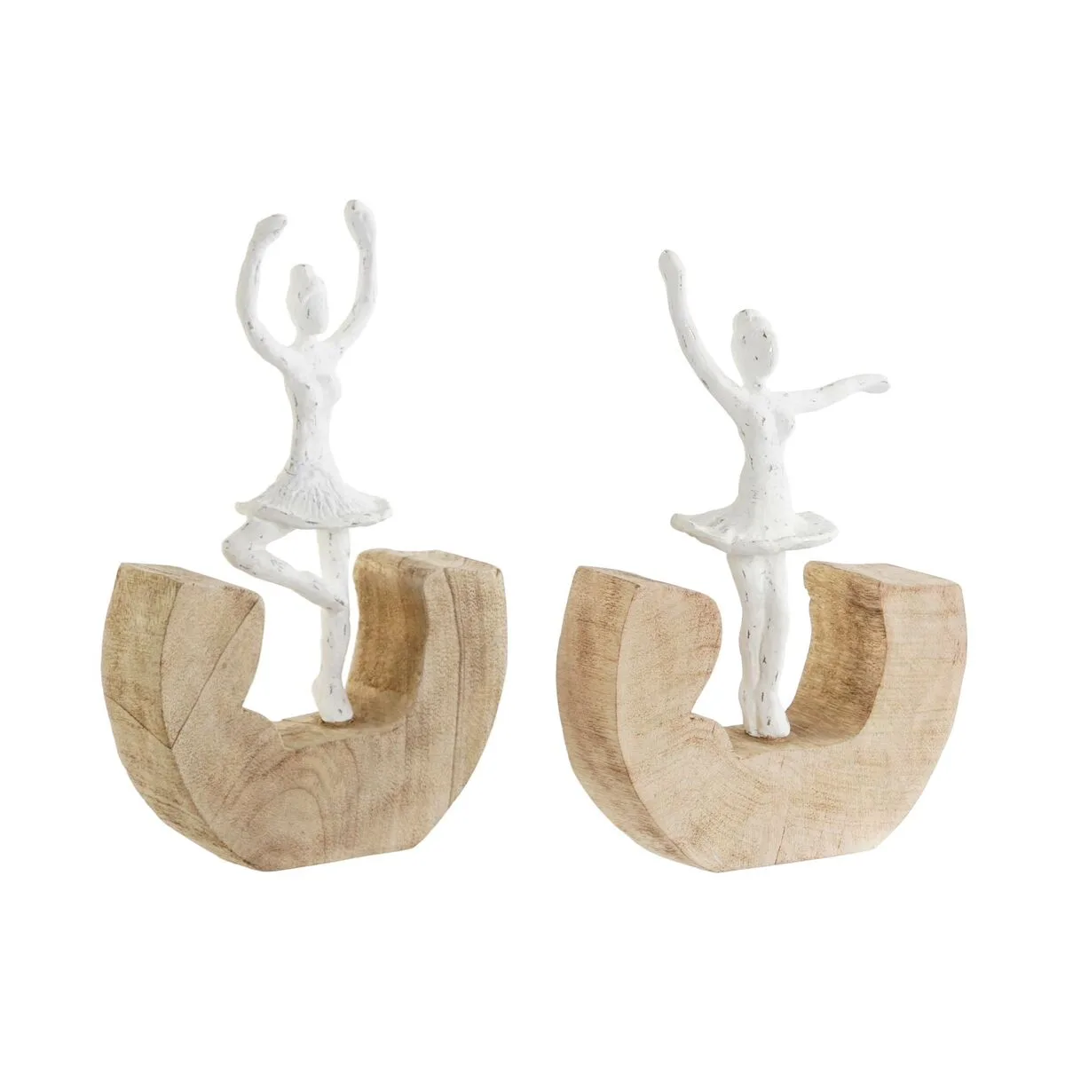 Figurine decorative dkd home decor blanc marron danseuse classique 17 x 6 x 24 cm 2 unites s305265858. Diaytar, c'est la promesse de découvrir au moins un produit qui vous fera dire 'Mais où était-il donc tout ce temps ?'.