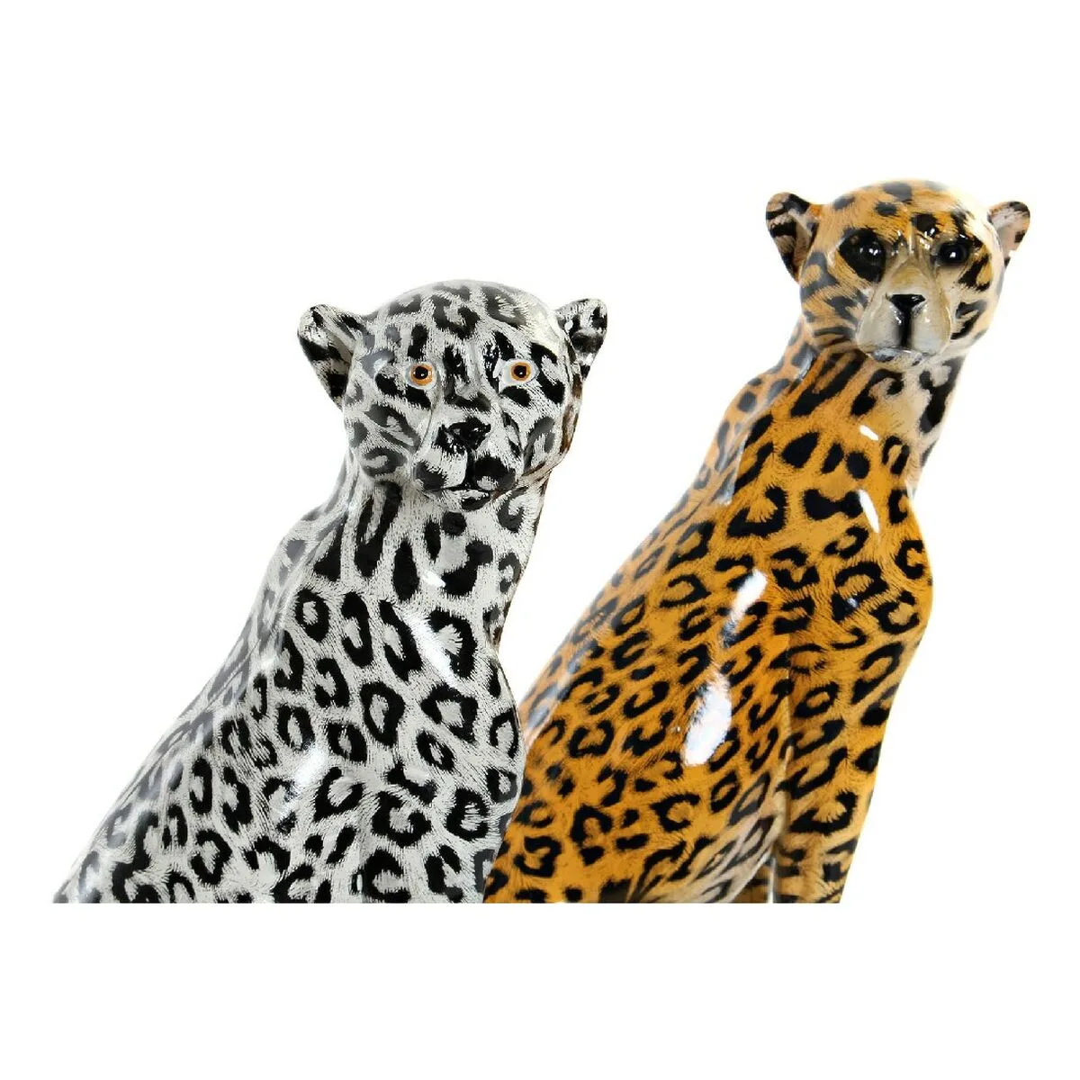 Figurine decorative dkd home decor blanc noir orange leopard colonial 16 x 16 x 32 cm 2 unites 2 pieces s301694948. Tendance, confort et qualité : la trilogie gagnante de Diaytar Mode.