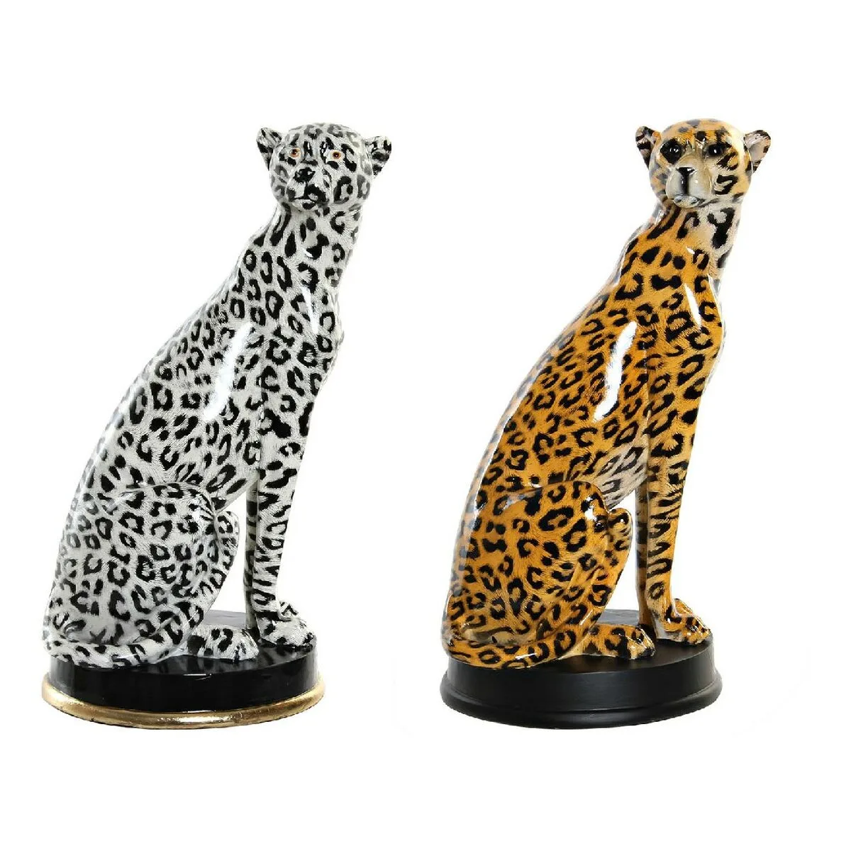 Figurine decorative dkd home decor blanc noir orange leopard colonial 16 x 16 x 32 cm 2 unites 2 pieces s301694973. Diaytar, le garde-meuble moderne de toutes vos envies : des produits pour combler tous vos besoins et toutes vos fantasies.
