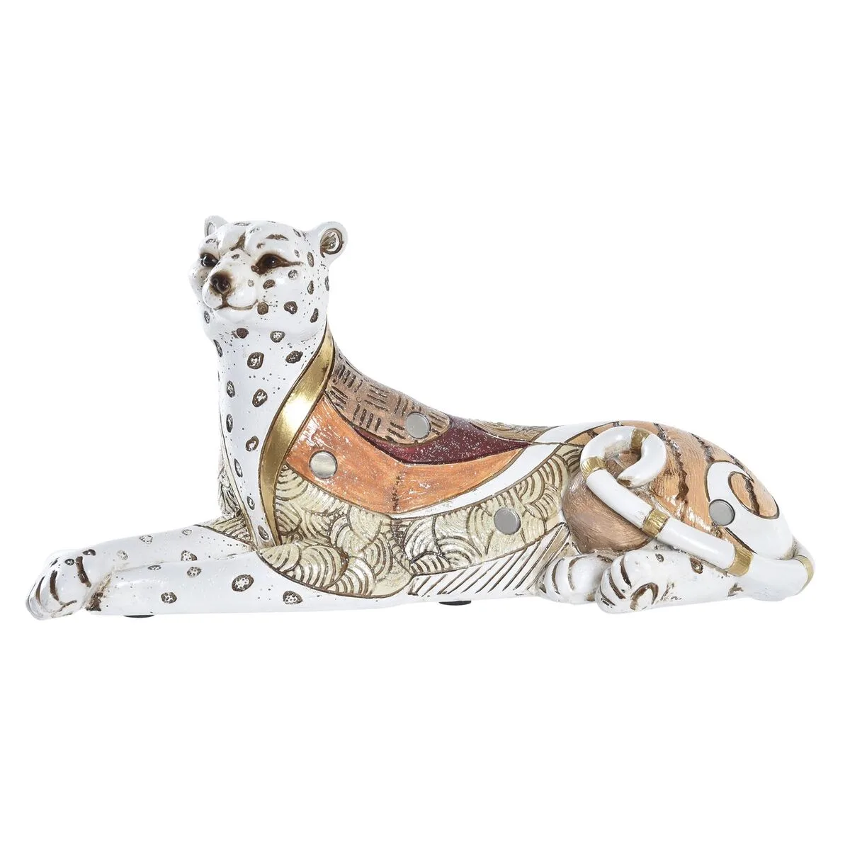 Figurine decorative dkd home decor blanc orange leopard colonial 24 x 10 x 12 cm s303009529. Diaytar opère une veille constante pour vous offrir l'élite des produits généraux, électroniques et maison.
