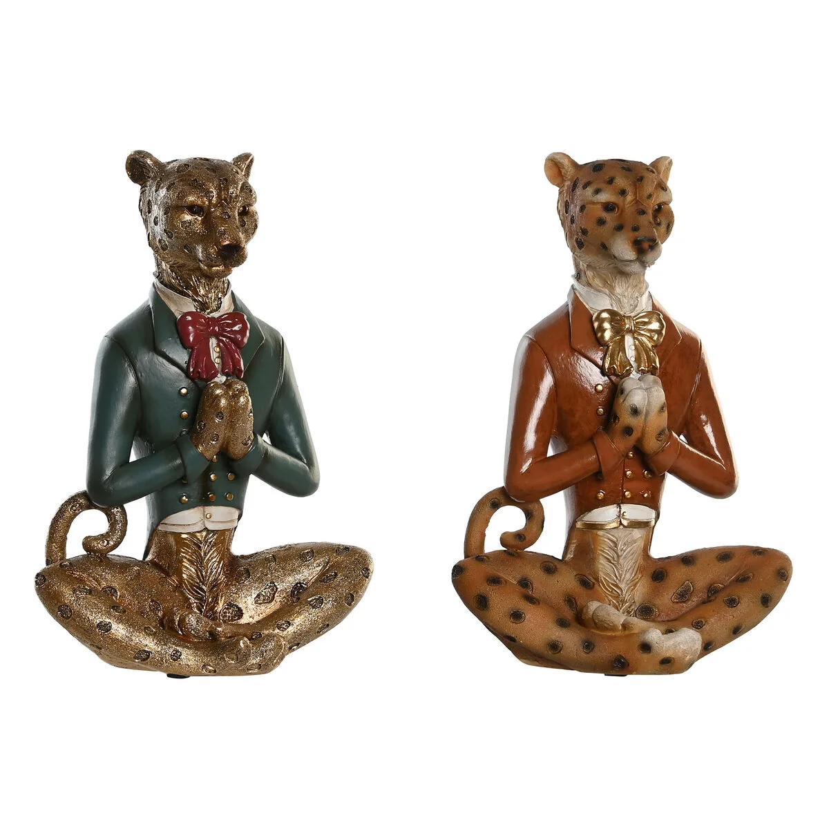 Figurine decorative dkd home decor bleu marron dore leopard 16 x 9 5 x 23 cm 2 unites s304330187. Nous avons bâti Diaytar sur une idée simple : vous méritez le meilleur des produits, sans avoir à chercher pendant des heures.