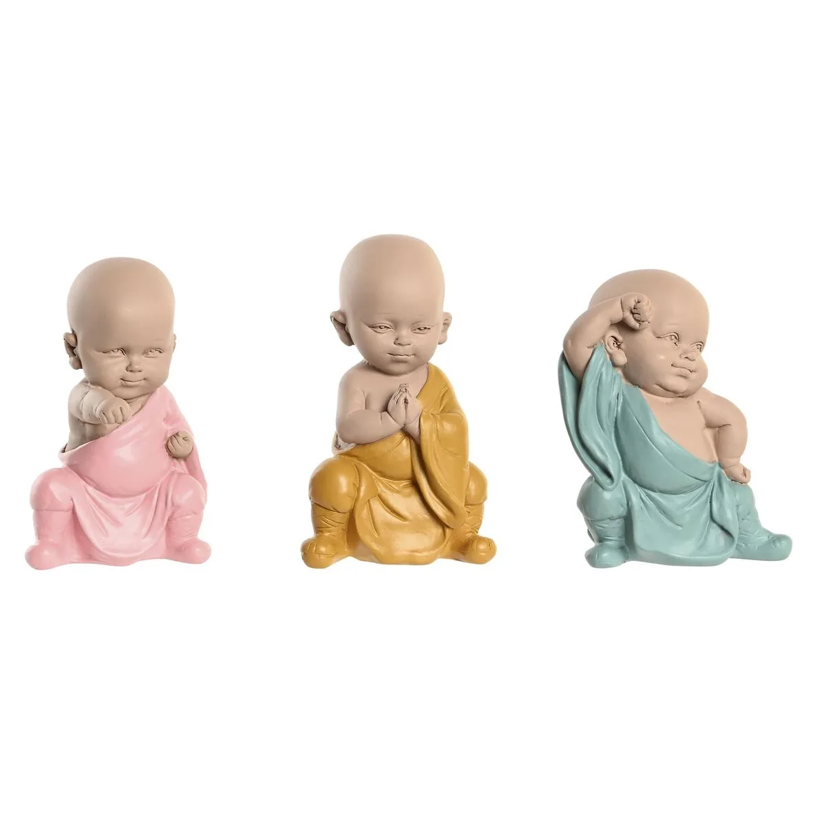 Figurine decorative dkd home decor bleu rose jaune resine moine 8 x 5 5 x 12 7 cm 3 unites s303025467. Diaytar, c'est votre conseiller shopping personnel, toujours à l'affût des pépites qui correspondent à votre style de vie.