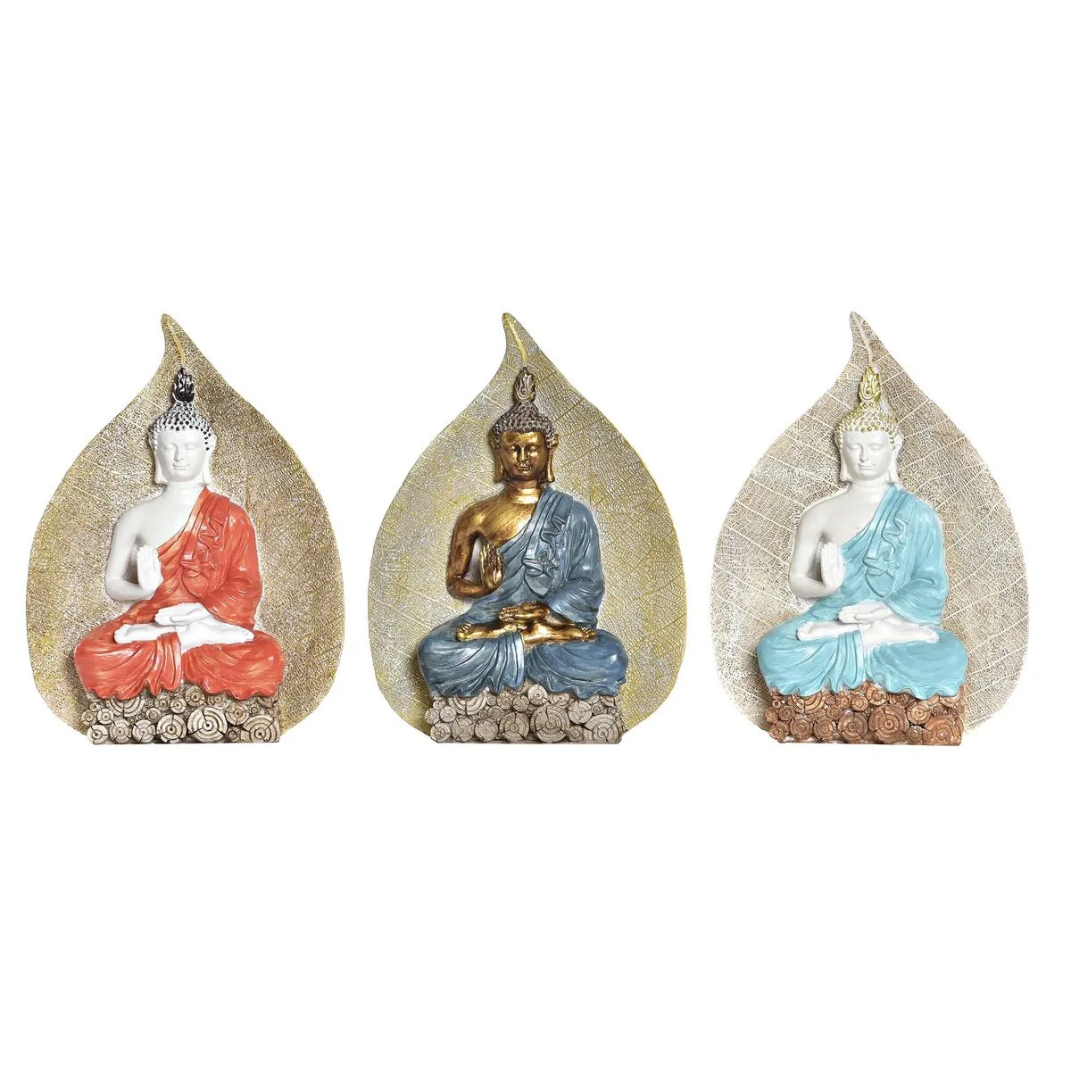 Figurine decorative dkd home decor bleu rouge orange dore buda oriental 15 5 x 5 x 20 7 cm 3 unites s303001810. Nous croyons en la puissance de la simplicité. Les produits Diaytar sont beaux, utiles, et incroyablement simples à utiliser.