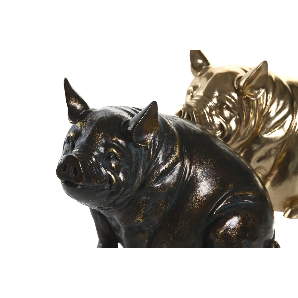 Figurine decorative dkd home decor cuivre dore cochon 18 5 x 10 5 x 14 cm 2 unites s304323198. Nous avons créé Diaytar pour être le point de repère dans le paysage souvent confuse du e-commerce généraliste.