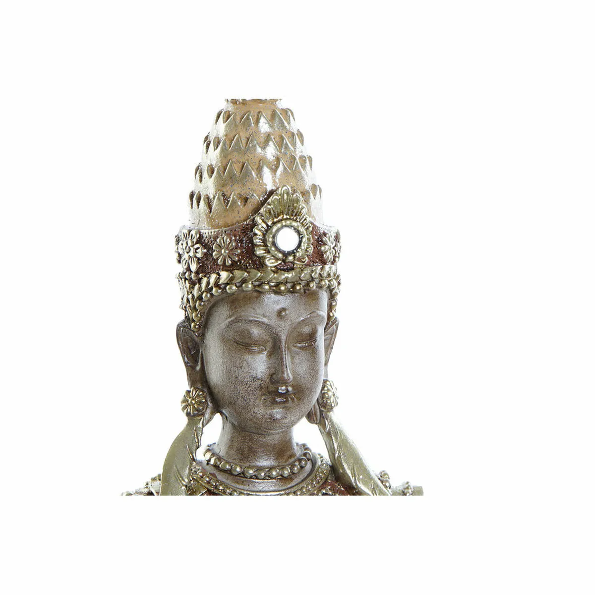 Figurine decorative dkd home decor dore marron buda resine 13 x 7 x 27 cm s301974823. Révélez votre style avec la collection capsule Diaytar, limitée et exclusive.