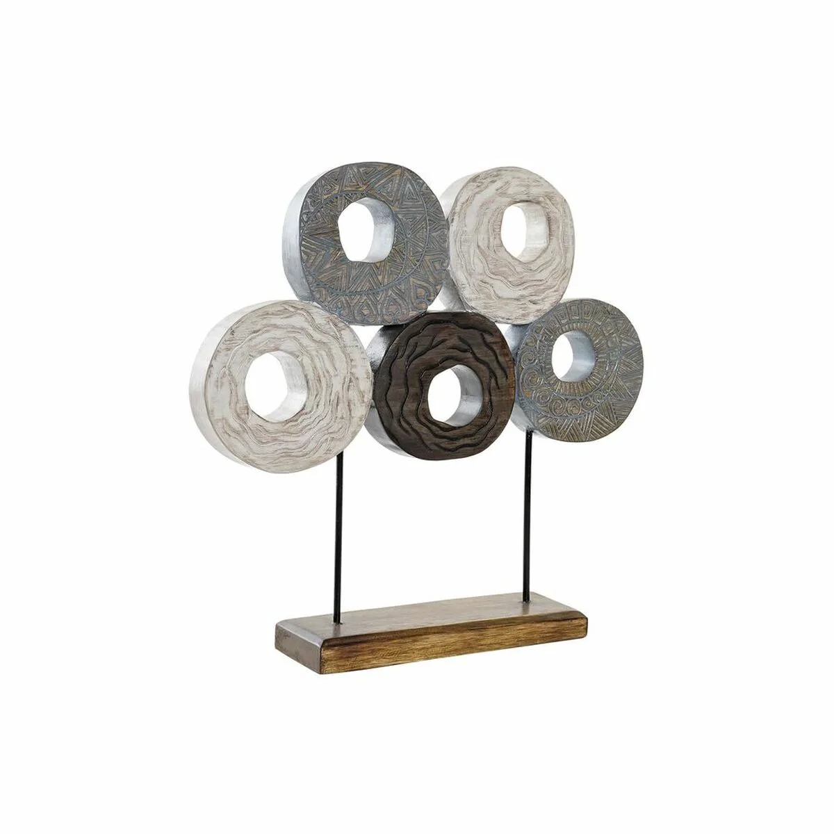 Figurine decorative dkd home decor multicouleur fer cercles 49 x 10 x 47 cm s302918316. Diaytar : La boutique qui réunit qualité, tendance et prix accessibles sous un même toit.
