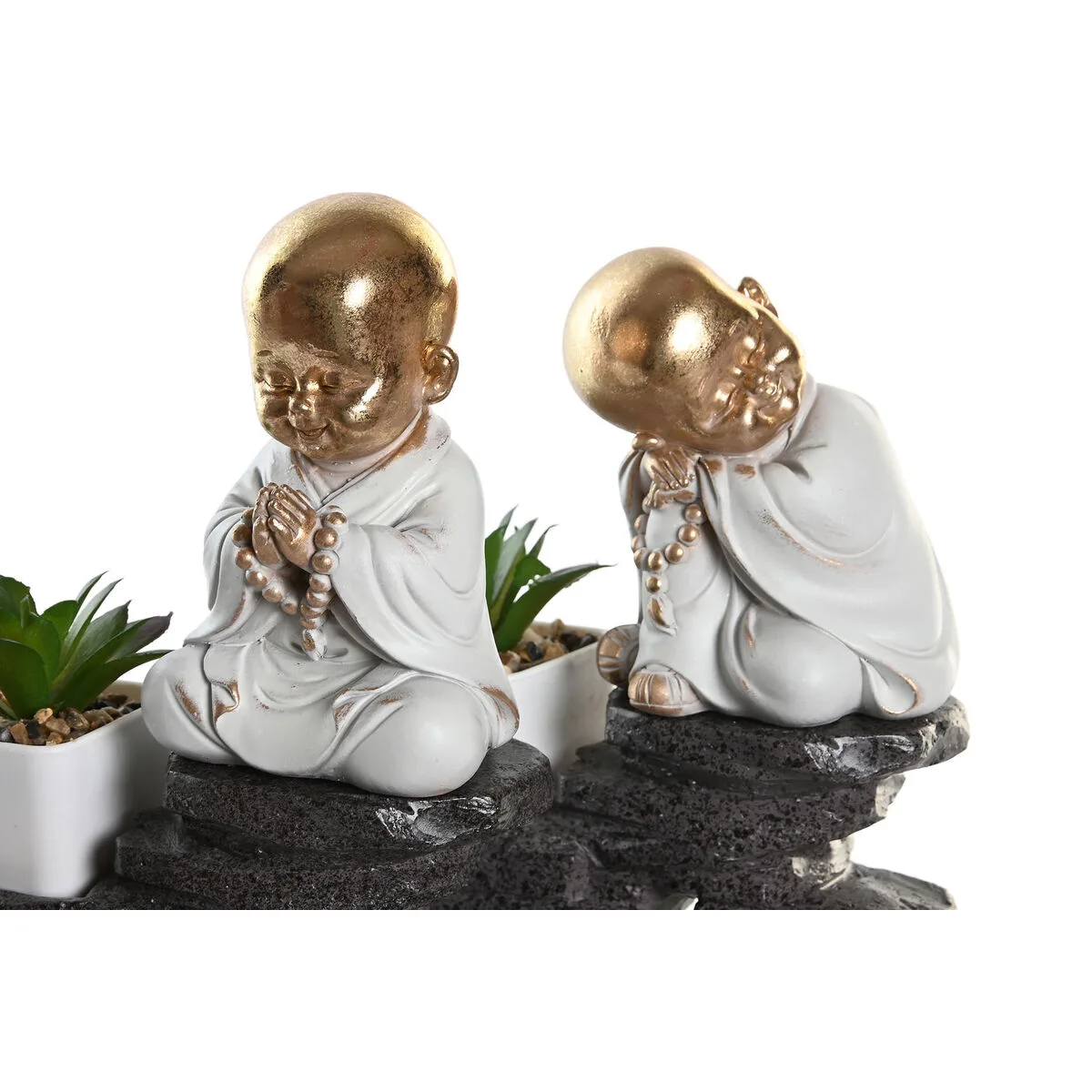 Figurine decorative dkd home decor noir dore blanc resine moine oriental 21 x 7 5 x 25 cm 2 unites s304331793. Diaytar a été imaginé pour les acheteurs avisés qui recherchent autant la performance que le design dans leurs produits